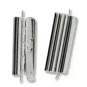 Bar Design, Beadslide Tube Clasp, 10x24mm - Image 3