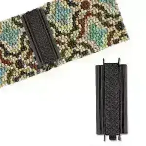 Beadslide Crosshatch Tube Clasp, 10x29mm - Image 5