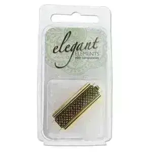 Beadslide Crosshatch Tube Clasp, 10x29mm - Image 6