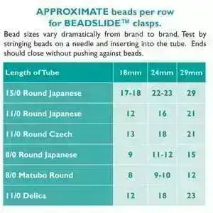 Beadslide Crosshatch Tube Clasp, 10x29mm - Image 7