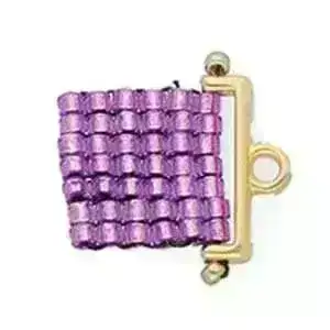 Cymbal Topolia II, III and IV, Delica Bead Ending or Connector - Image 6