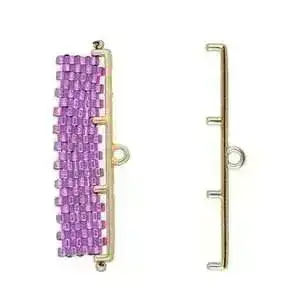 Cymbal Topolia II, III and IV, Delica Bead Ending or Connector - Image 8