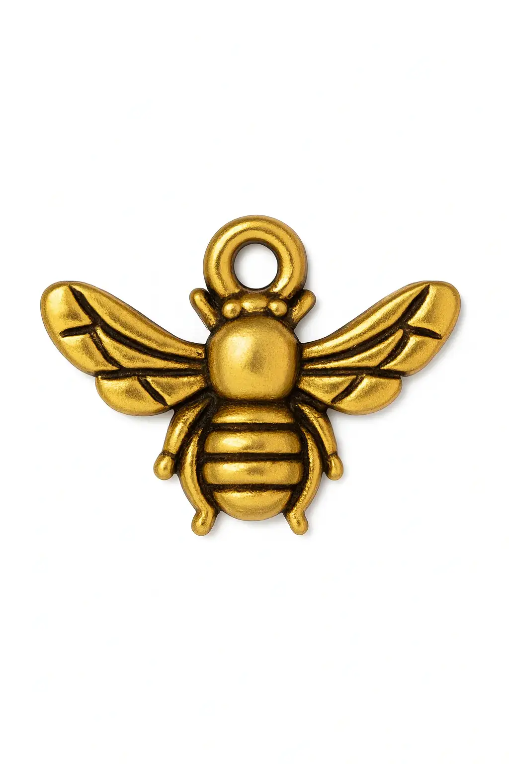 TierraCast Honeybee Charm or Pendant, 2 Pcs. - Image 4