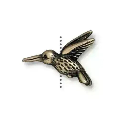 TierraCast Hummingbird Beads, 2 Pcs. 4 Finishes - Image 5