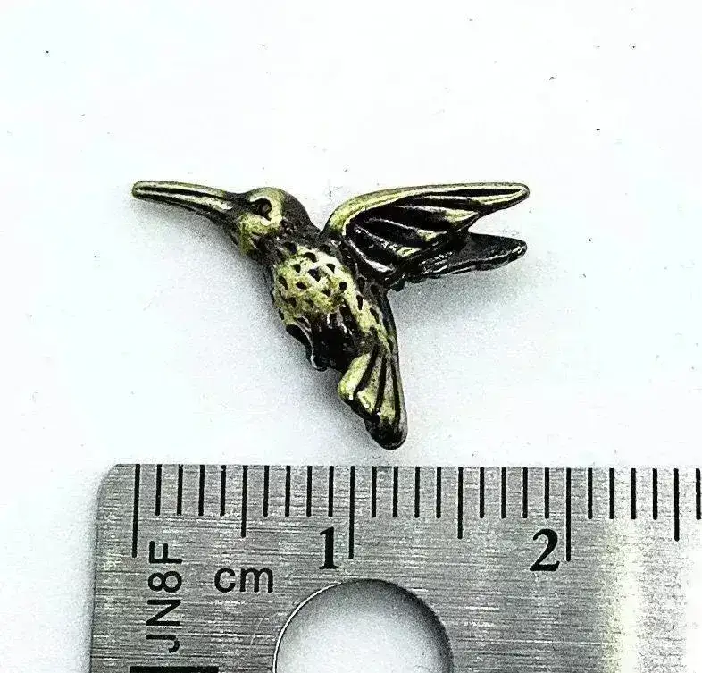 TierraCast Hummingbird Beads, 2 Pcs. 4 Finishes - Image 6