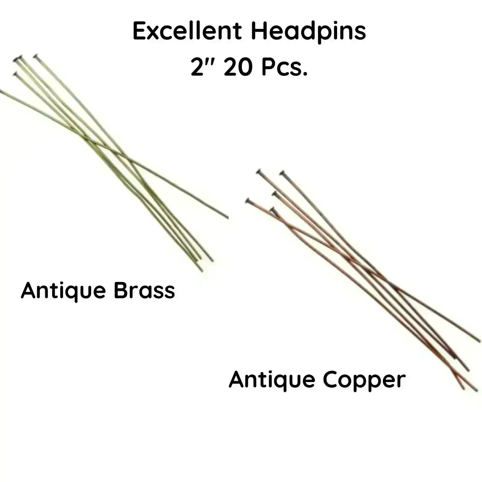 Euro Head Pins, Flat Top, 20-Gauge - Image 6