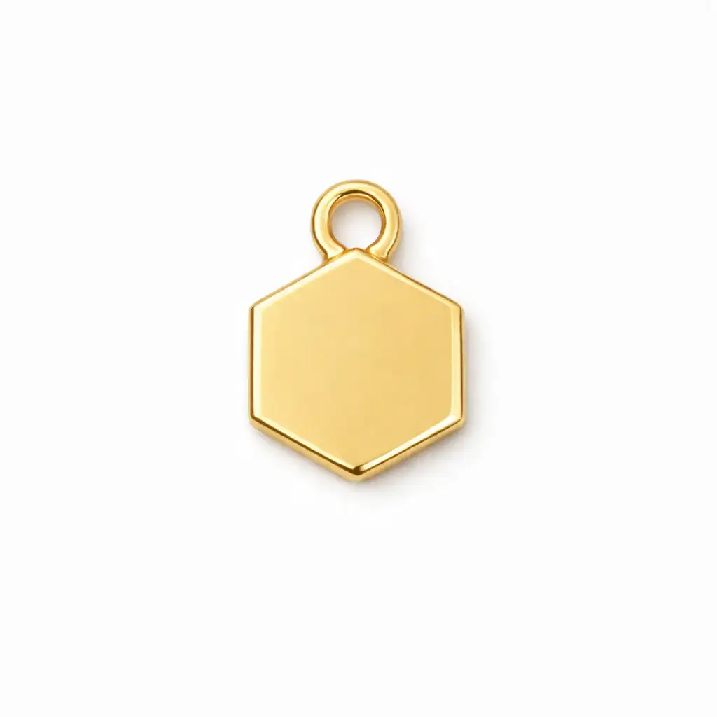 Cymbal Maragas, Honeycomb Bead Ending or Connector, 4 Pcs. - Image 5