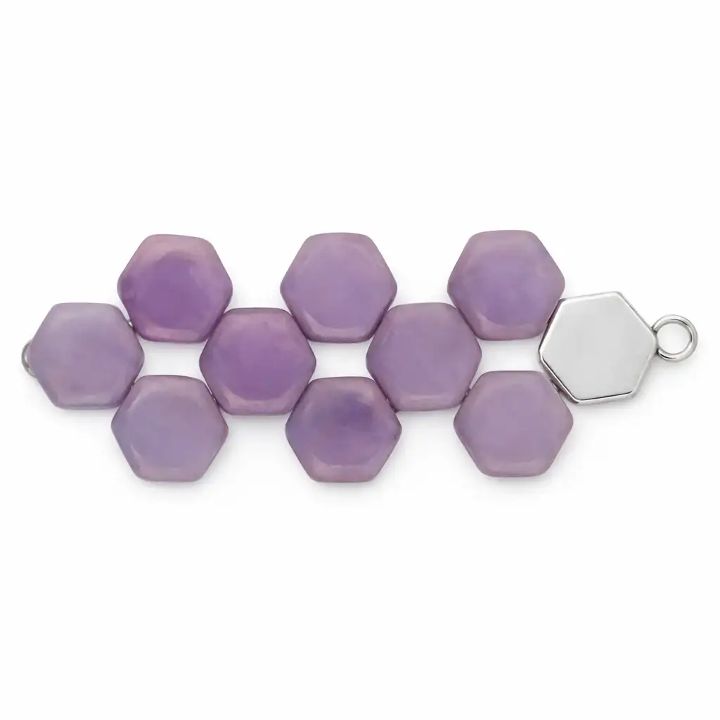 Cymbal Maragas, Honeycomb Bead Ending or Connector, 4 Pcs. - Image 7