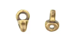 Cymbal Remata, Superduo Bead Ending, 6 Pcs. - Image 8