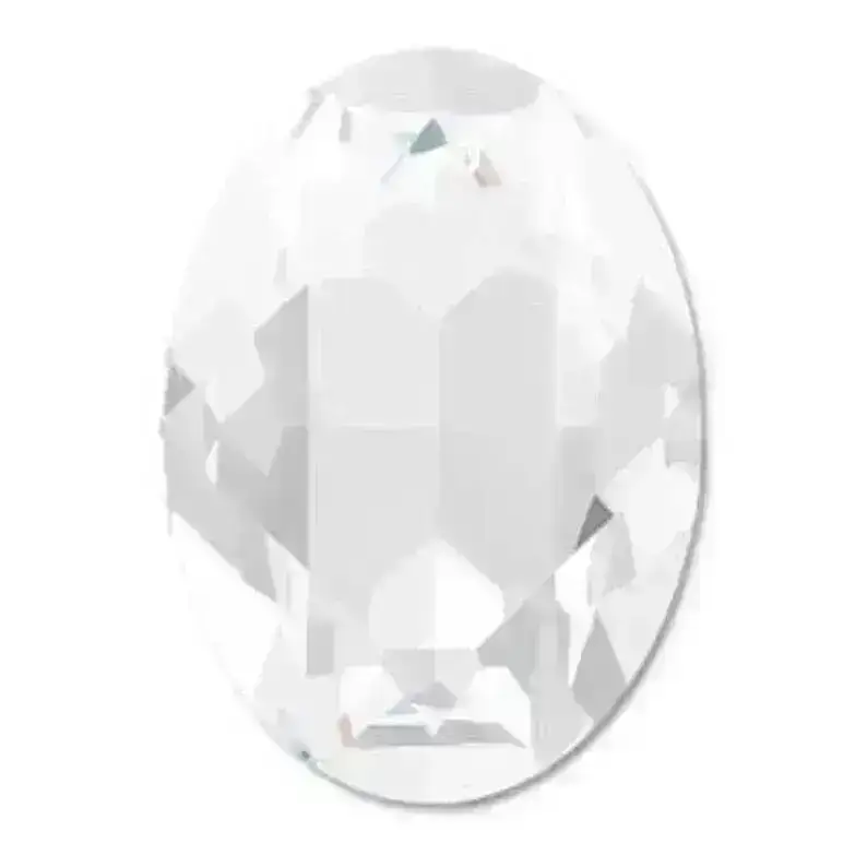 Brilliance Crystal 4120, Faceted Oval Fancy Stones (14x10mm) - Image 3