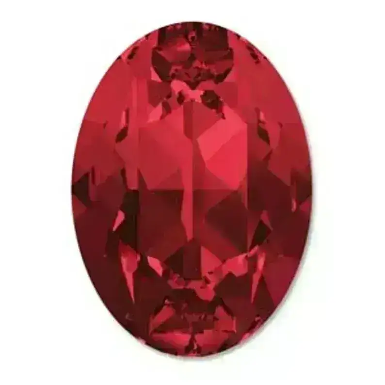 Brilliance Crystal 4120, Faceted Oval Fancy Stones (14x10mm) - Image 4
