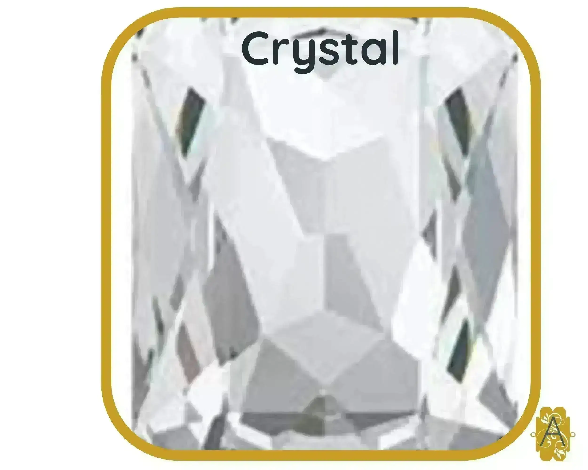 Brilliance Crystal 4627, Large Octagonal Fancy Stones - Image 4
