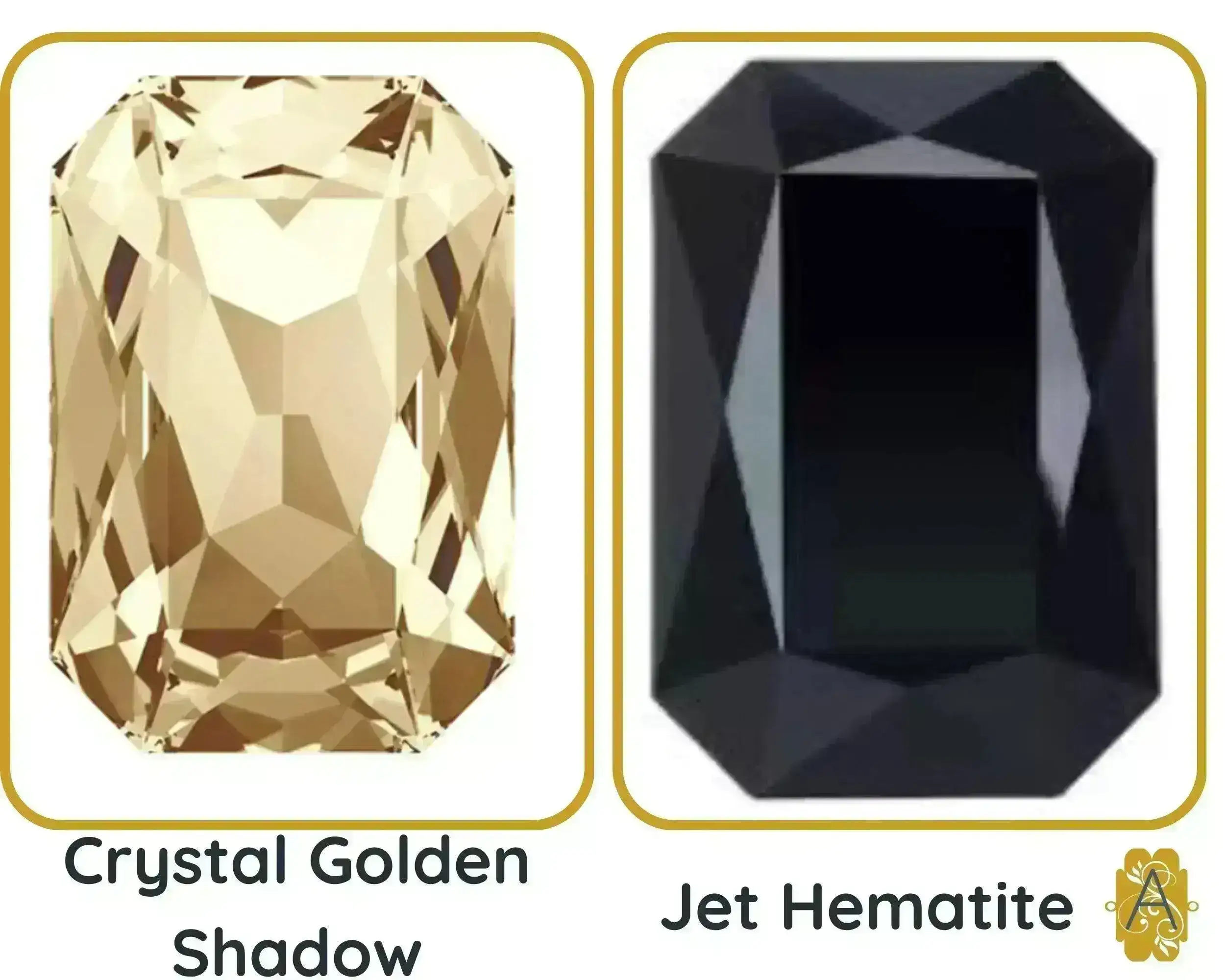 Brilliance Crystal 4627, Large Octagonal Fancy Stones - Image 9