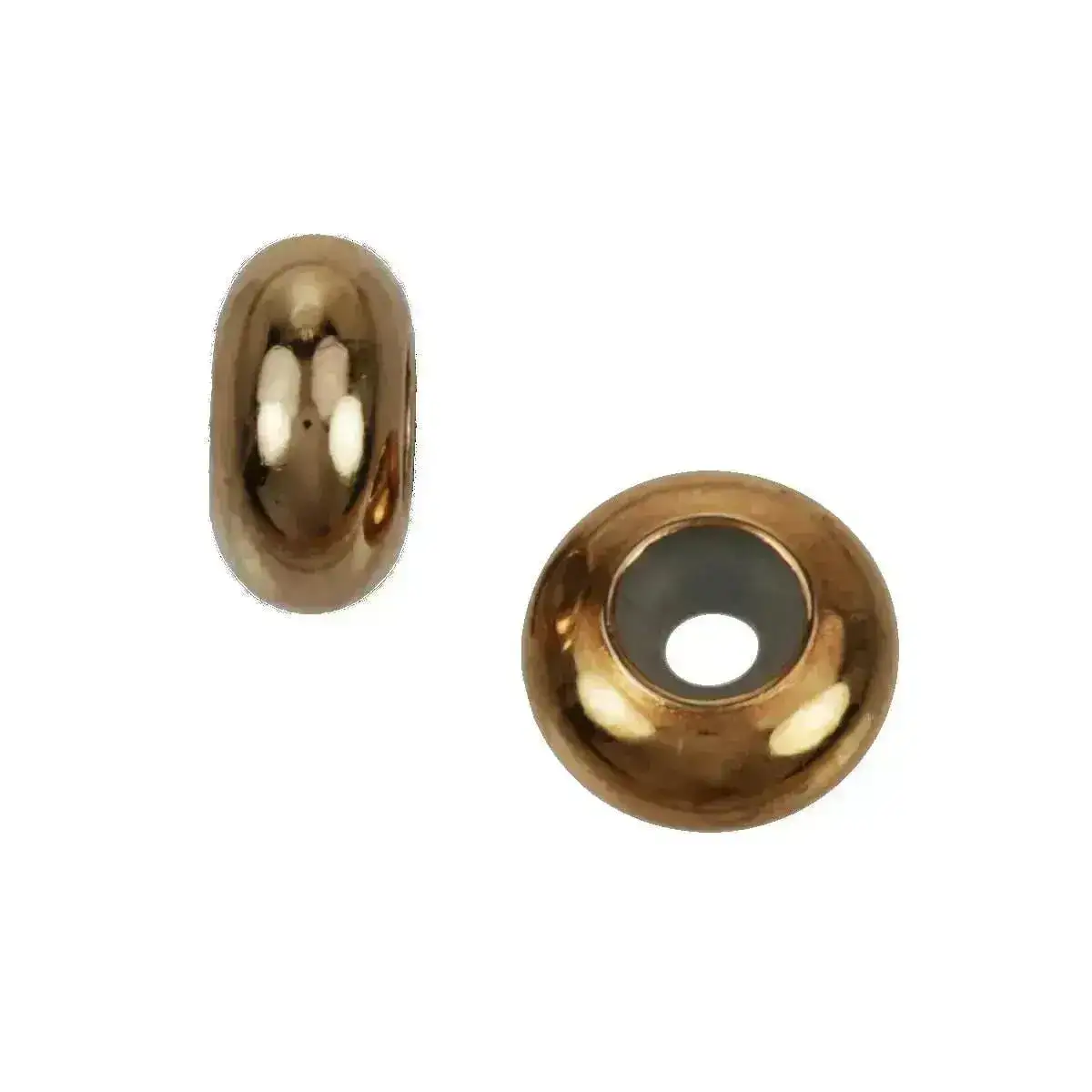 MEDIUM Bead Stoppers for Leather, Cord or Chain, Hole 2.2mm - Image 10
