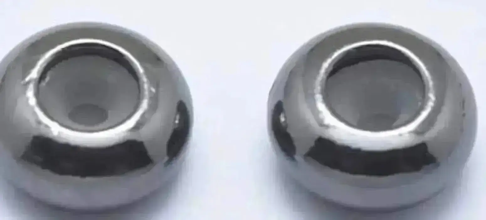 MEDIUM Bead Stoppers for Leather, Cord or Chain, Hole 2.2mm - Image 6