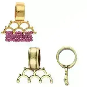 Bonta, Cymbal Bail for 8\0 & other Seed Beads - Image 3