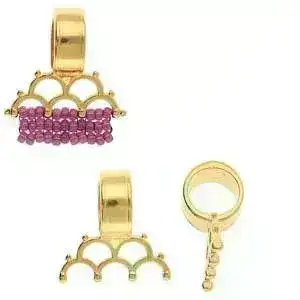 Bonta, Cymbal Bail for 8\0 & other Seed Beads - Image 4