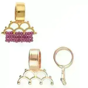 Bonta, Cymbal Bail for 8\0 & other Seed Beads - Image 5