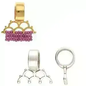 Bonta, Cymbal Bail for 8\0 & other Seed Beads - Image 6