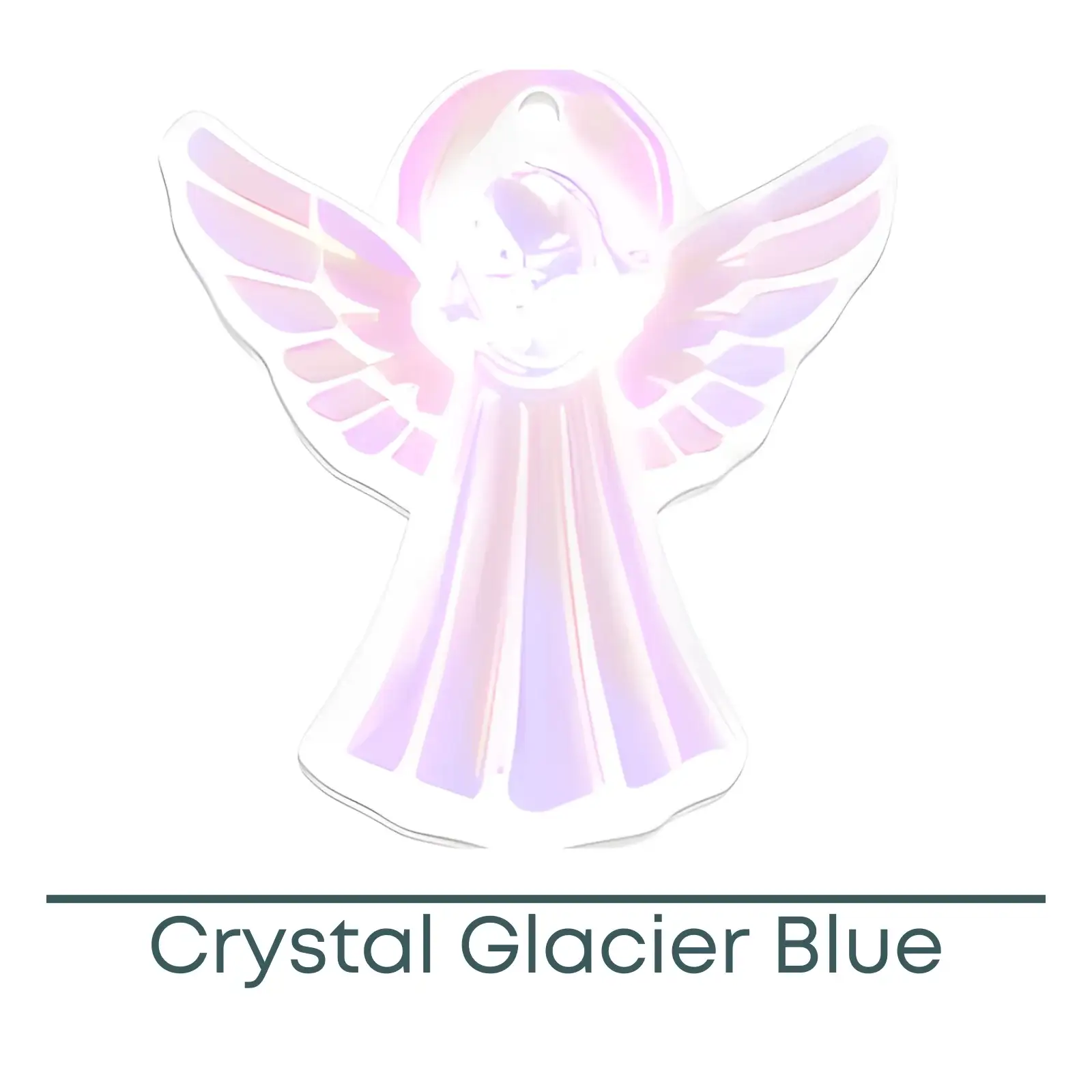 Swarovski Vintage Crystal Angel Charm or Pendant - Image 5