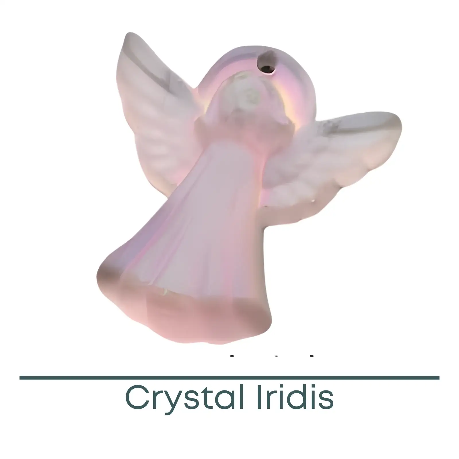 Swarovski Vintage Crystal Angel Charm or Pendant - Image 7