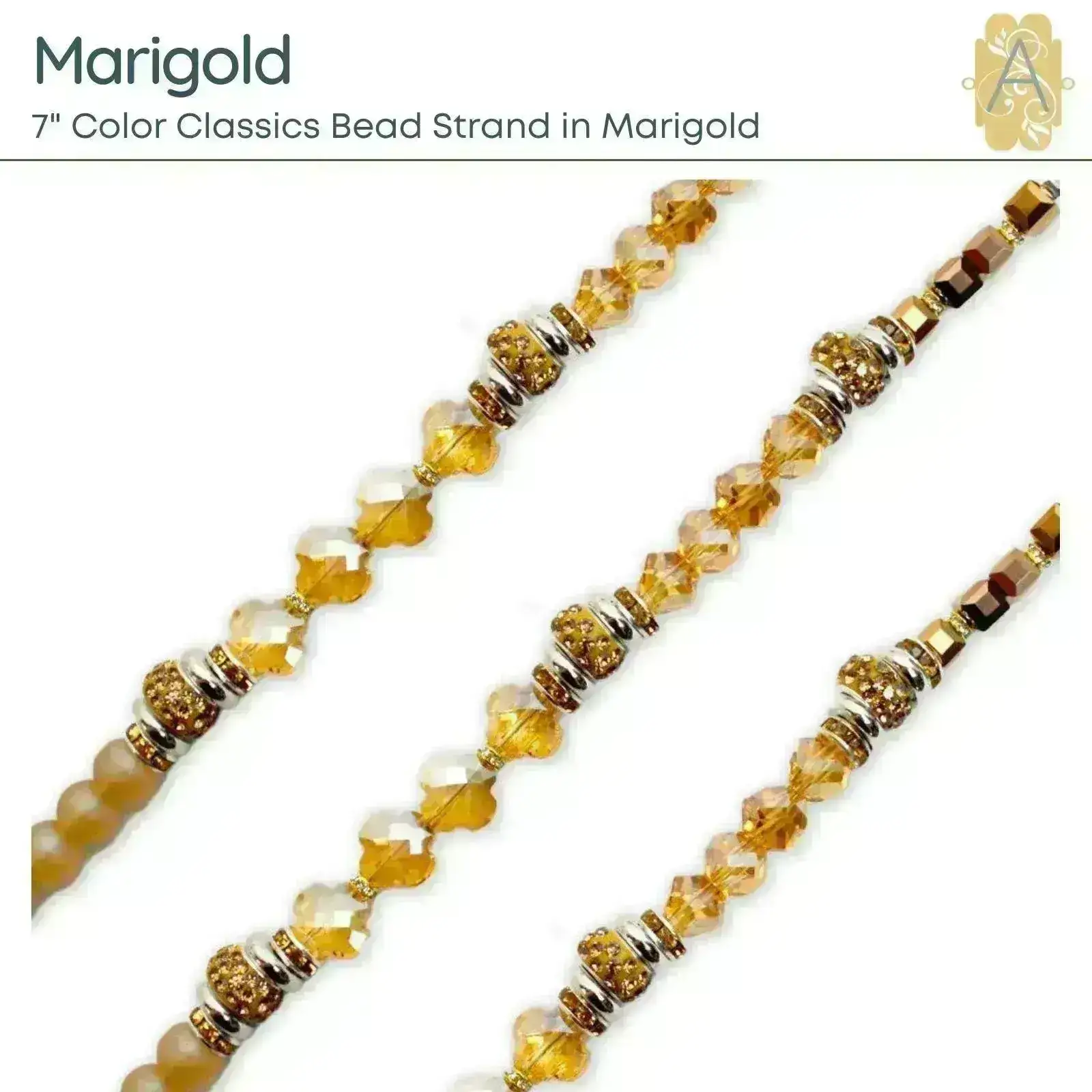 Color Classics, 7" Bead Strands, by Jesse James Beads, 11 Colors - Image 6