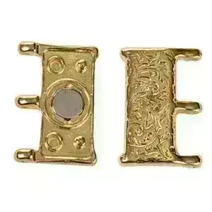 Nisida, Cymbal Magnetic Clasps, for Seed Beads - Image 5