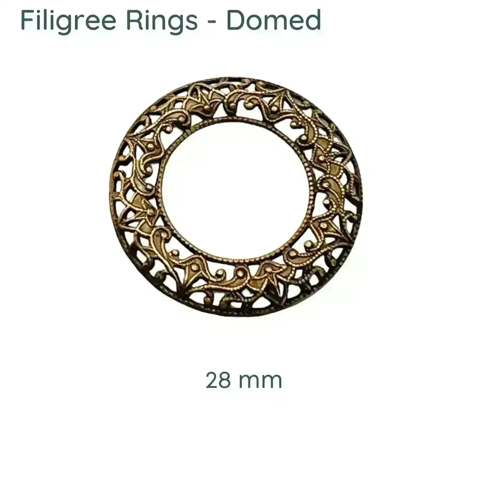 Filigree Collection, Rings, 28mm, 3 Styles - Image 3