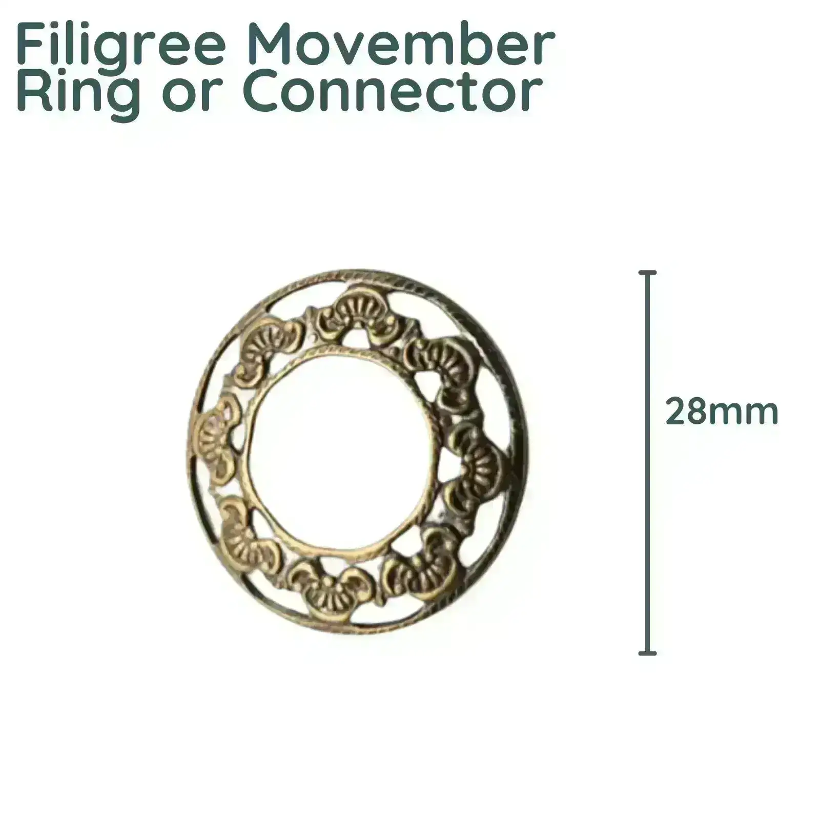 Filigree Collection, Rings, 28mm, 3 Styles - Image 4