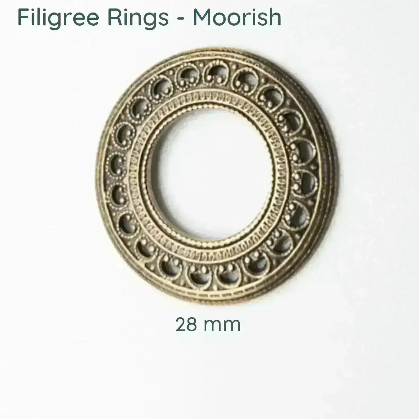 Filigree Collection, Rings, 28mm, 3 Styles - Image 5
