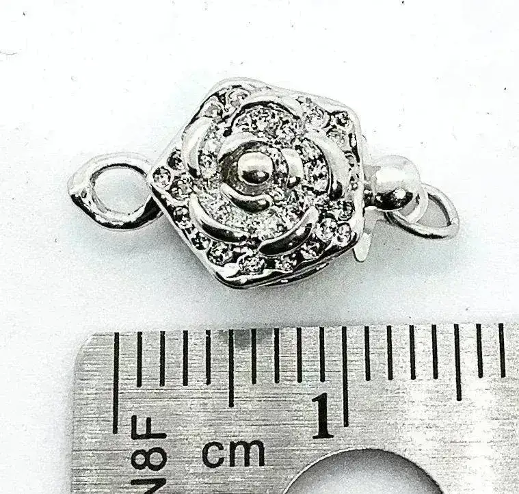 FLEUR, Round or Hex, Small Box Clasp, 1 Strand, 2 Sets - Image 8