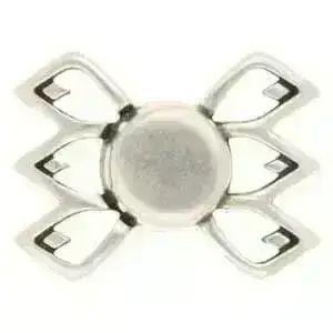 Fylakopi III, Cymbal GemDuo Magnetic Clasp, 4 Finishes - Image 3