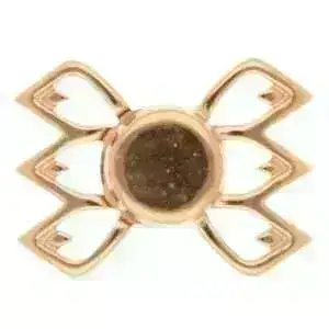 Fylakopi III, Cymbal GemDuo Magnetic Clasp, 4 Finishes - Image 5