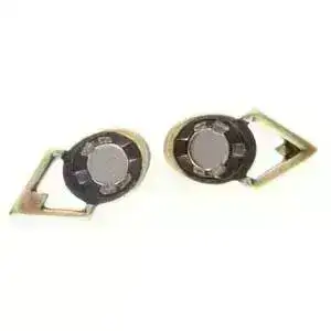 Gyalos, Cymbal Magnetic Gemduo Clasp, 4 Finishes - Image 6