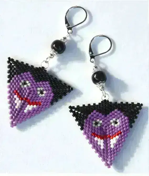 Halloween Triangles Earring Kit - Image 3