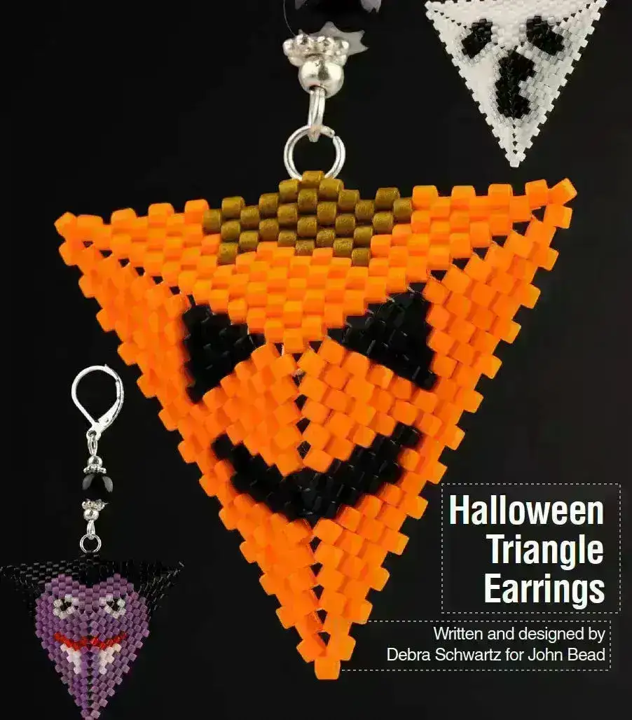 Halloween Triangles Earring Kit - Image 5