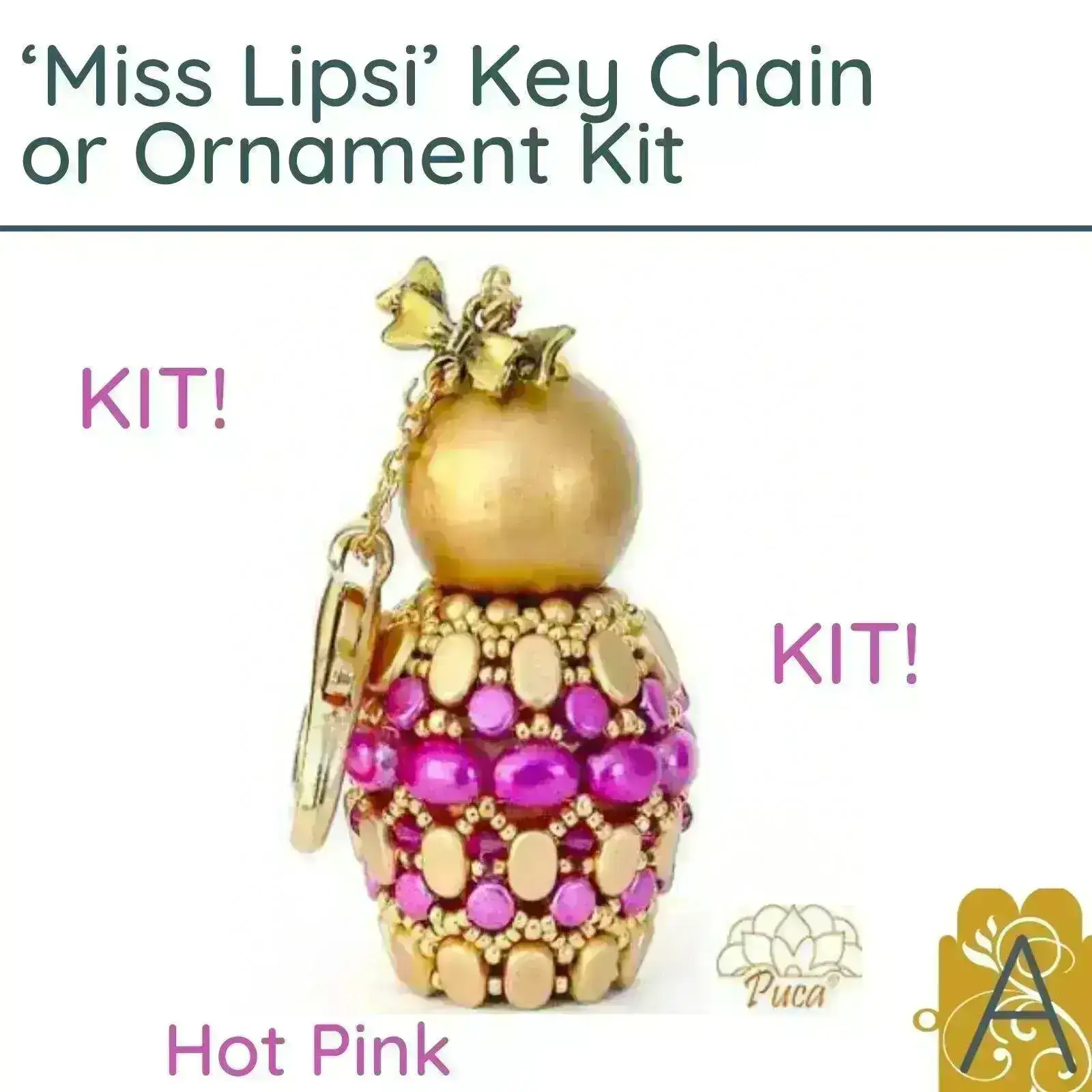 Miss Lipsi Key Chain or Decoration Kit - Image 4