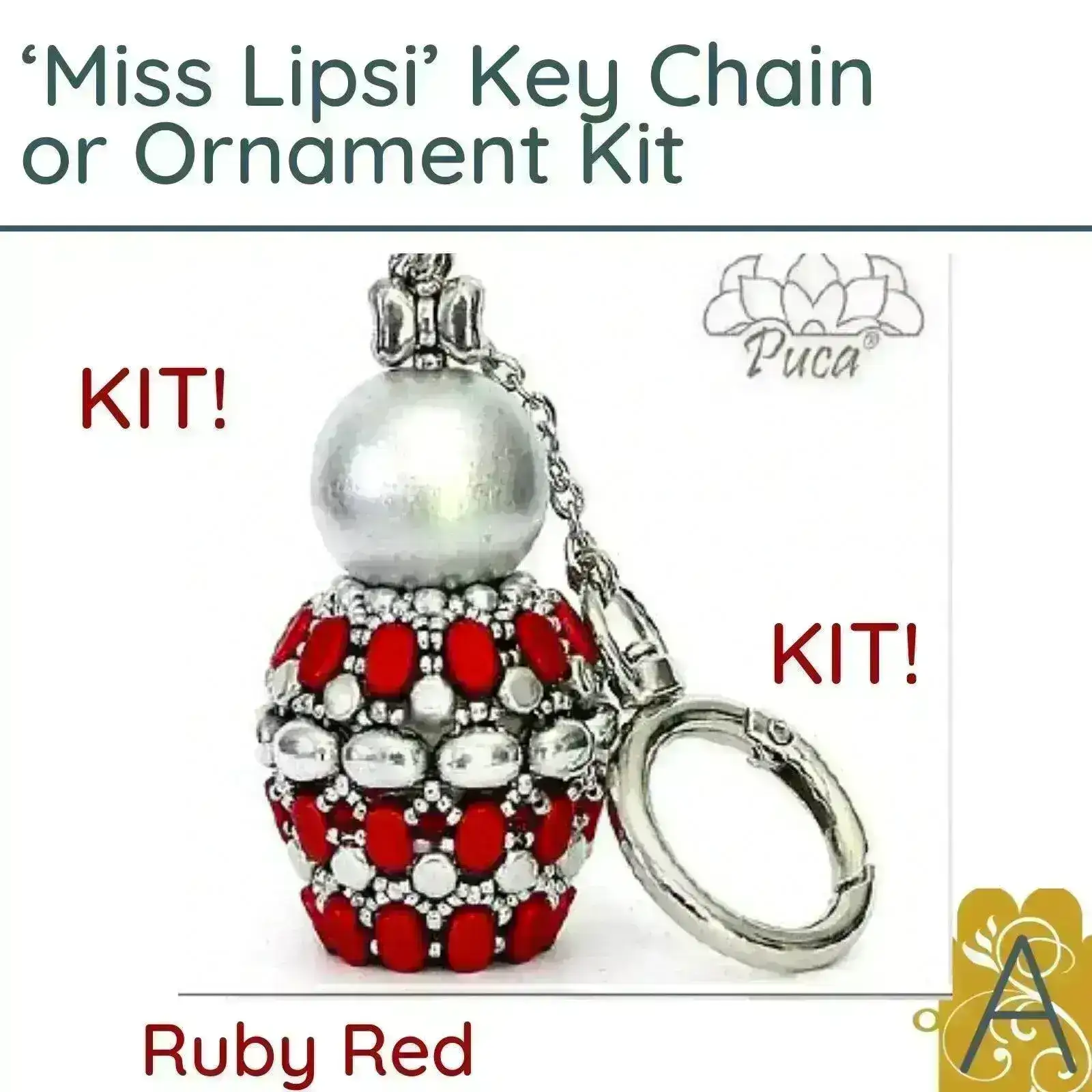 Miss Lipsi Key Chain or Decoration Kit - Image 5