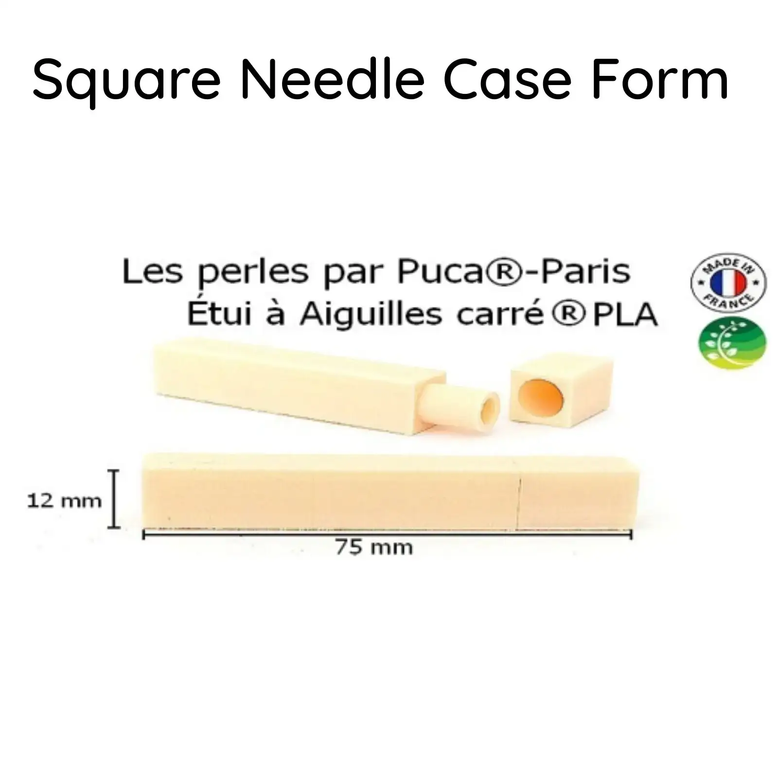 Needle Case Support Base, Round & Square par Puca - Image 3