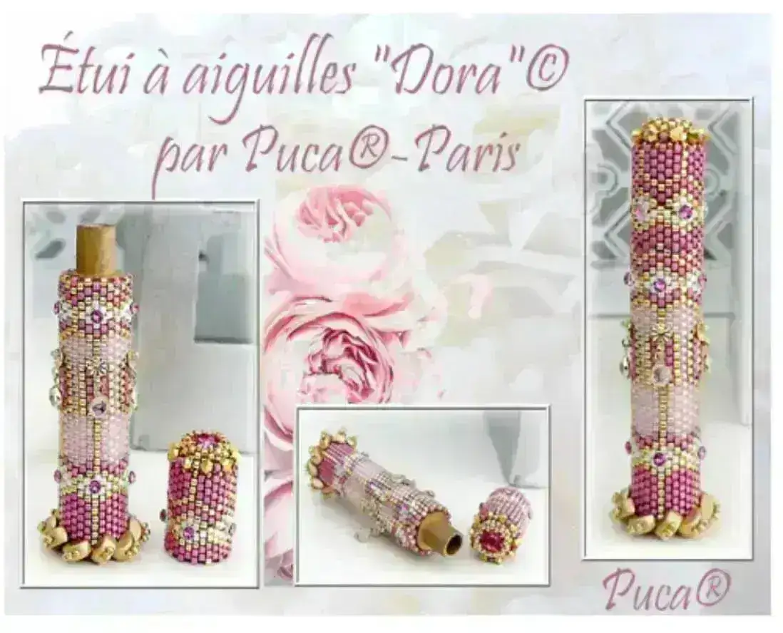 Needle Case Support Base, Round & Square par Puca - Image 5