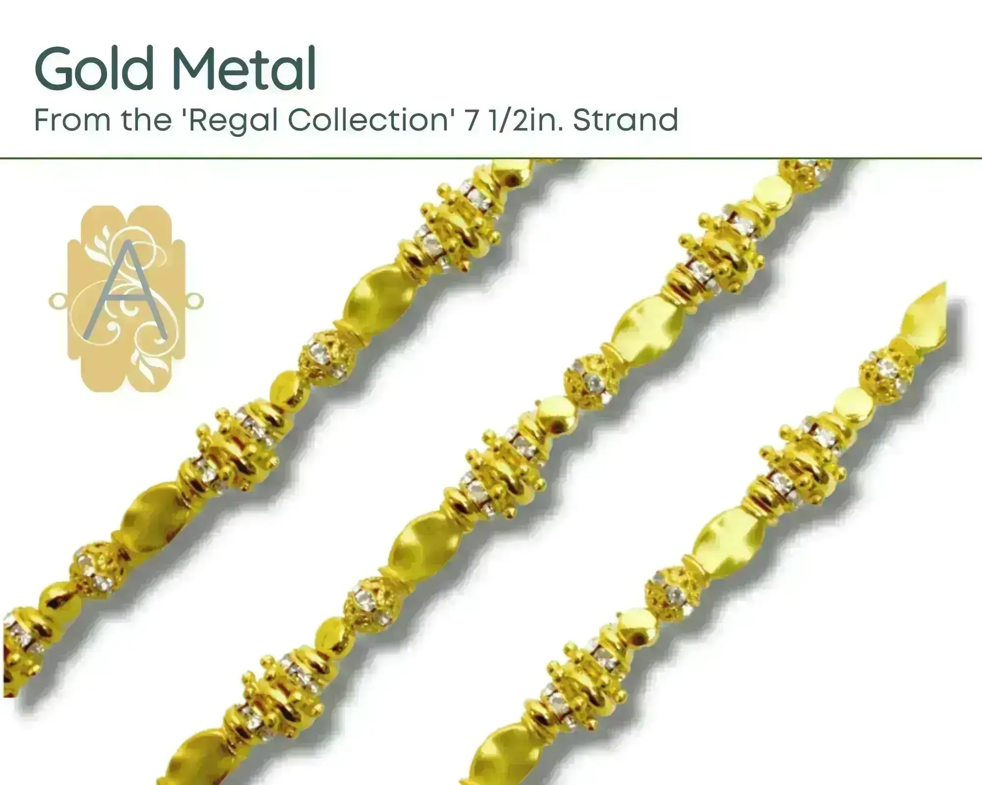 Regal Collection, 7 1/2in. Color Classic Bead Strands by Jesse James Beads - Image 4