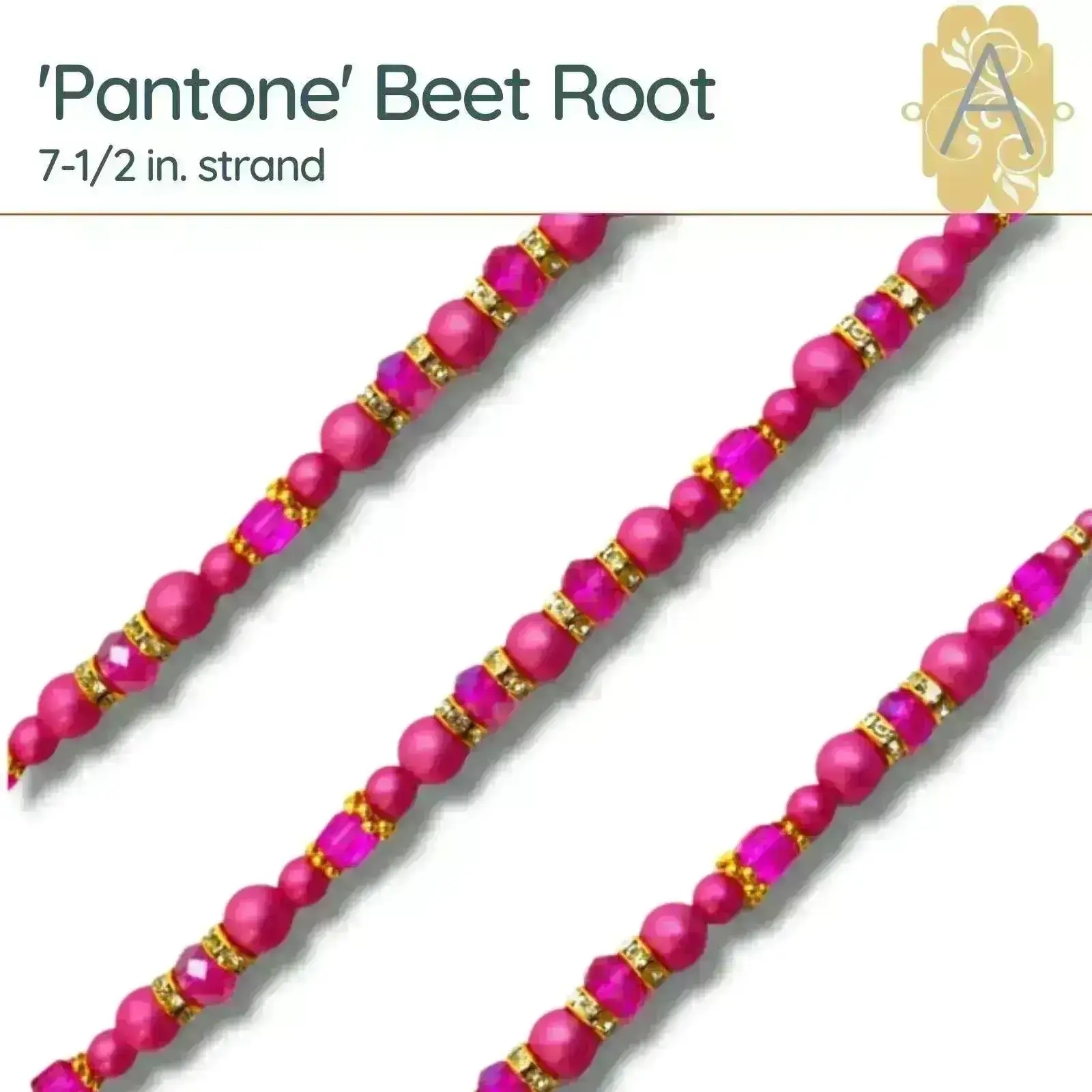 Pantone Two, 7-1/2 in Bead Strands by Jesse James Beads - Image 10