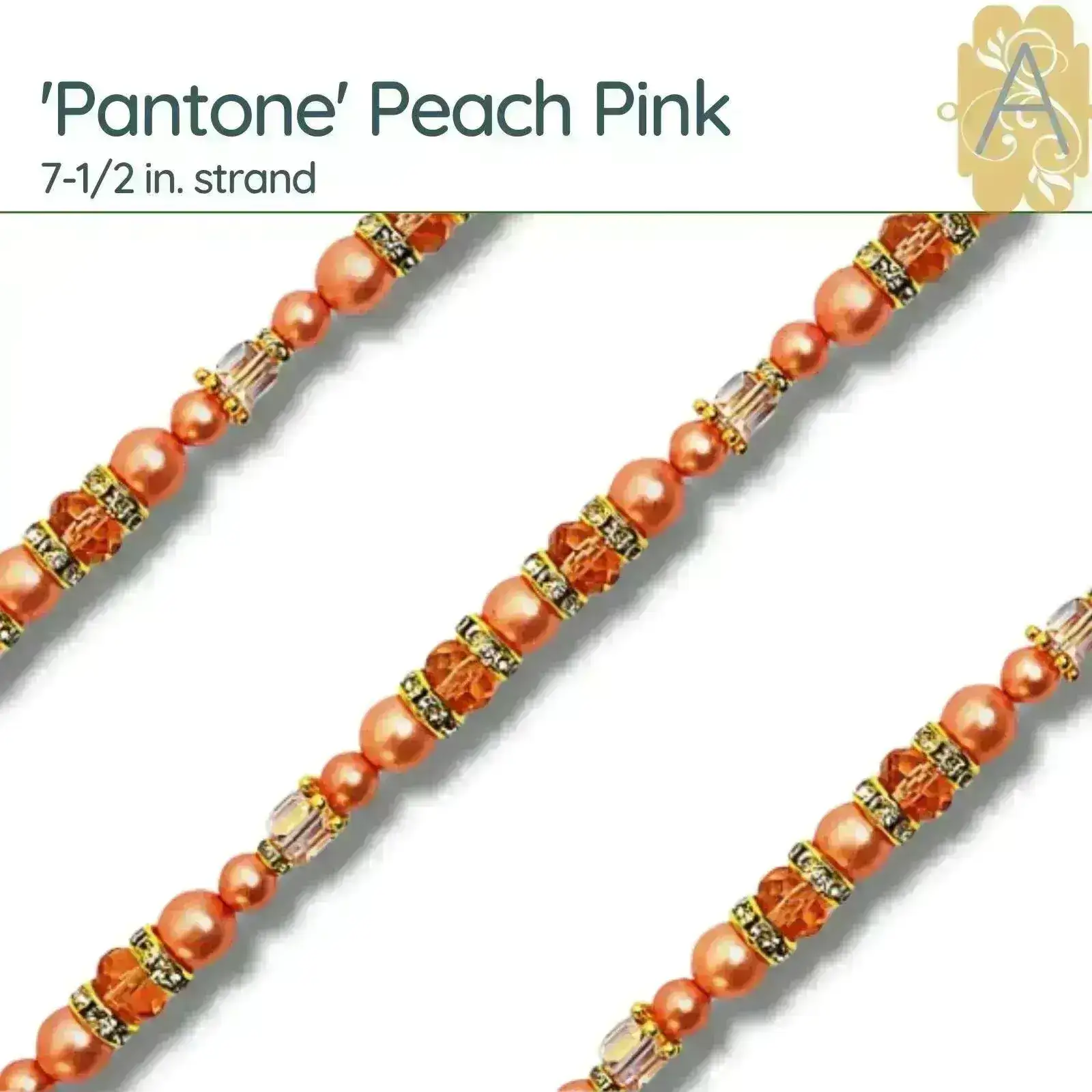 Pantone Two, 7-1/2 in Bead Strands by Jesse James Beads - Image 4