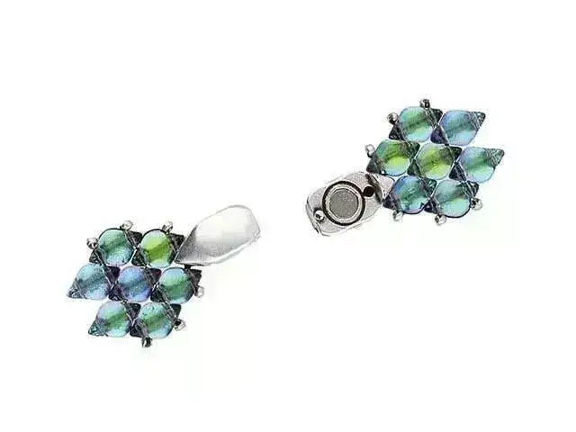 Cymbal Ralaki, Gemduo Clasp, 4 Finishes - Image 5