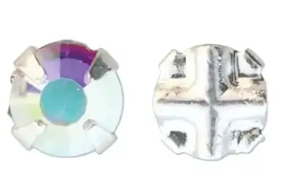 Preciosa Maxima Rose Montees, 3.5, 4, 4.7mm - Image 3