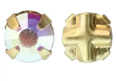 Preciosa Maxima Rose Montees, 3.5, 4, 4.7mm - Image 5