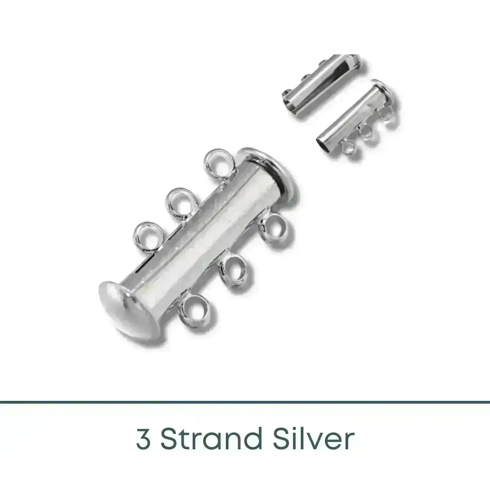 Slide Tube Clasps, 2, 3 or 4 Strand - Image 12
