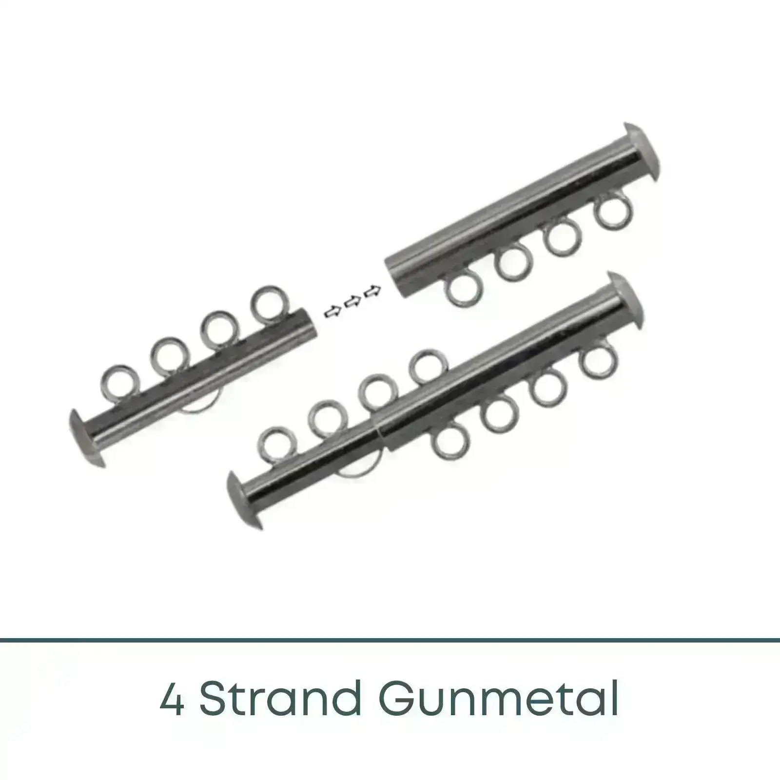 Slide Tube Clasps, 2, 3 or 4 Strand - Image 17