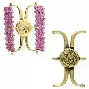 Souda II and III, Cymbal Magnetic Clasp, 4 Finishes - Image 7