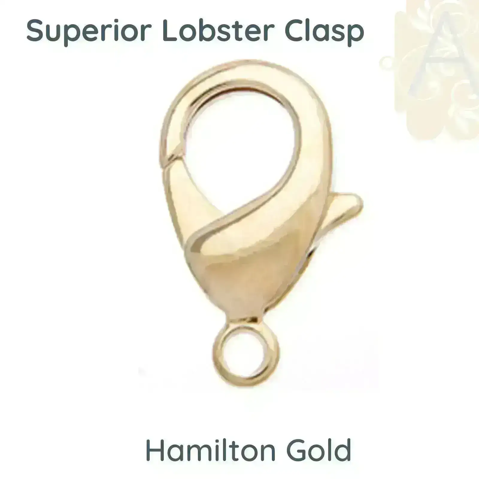 Superior Lobster Clasps, 12mm, 15mm, 18mm, 2 Clasps per Order, 10 Finishes - Image 3